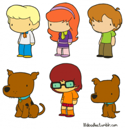 Little Scooby gang |Pinned from PinTo for iPad| | Scooby Doo Love ...