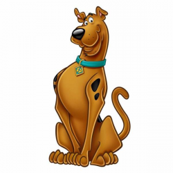 5 in. x 19 in. Scooby Doo Peel and Stick Giant Wall Decal (9-Piece)
