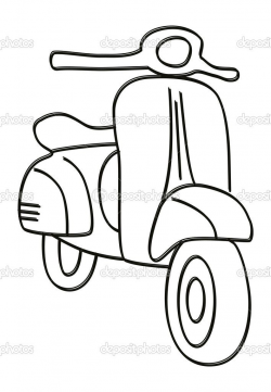 drawing scooter - Google Search | Shadow play | Shadow play ...