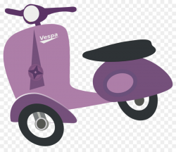 Pink Background clipart - Scooter, Motorcycle, Purple ...