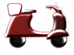 Clipart - Scooter 3D