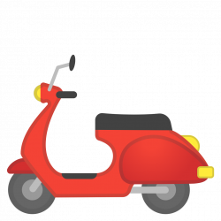 Motor scooter Icon | Noto Emoji Travel & Places Iconset | Google