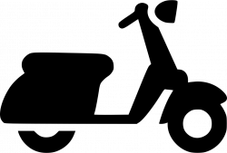 Vespa Scooter Motorbike Svg Png Icon Free Download (#518907 ...