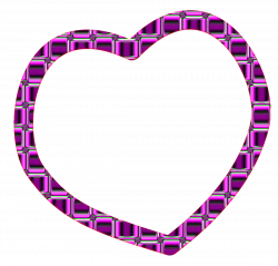 Purple Heart Frames | heart_purple_2_scrapbook_frame.png | Borders ...