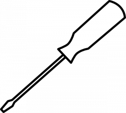 Screwdriver clipart black and white | Nice clip art