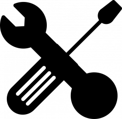 Wrench And Bolt Tool And Screwdriver Outline Svg Png Icon Free ...