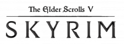 Elder Scrolls Skyrim Logo transparent PNG - StickPNG