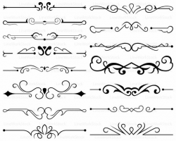 Swirl svg/scroll clipart/swirl svg/swirl silhouette/scroll cricut/swirl cut  files/ornament clip art/swirl digital/divider/designs/svg