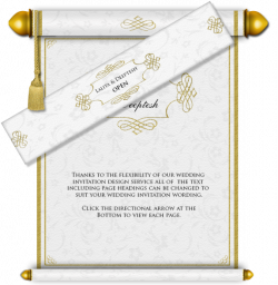All Scroll Style Email Wedding Card Templates – Luxury Indian ...