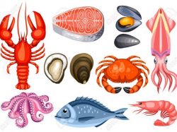 Free Seafood Clipart hawaii food, Download Free Clip Art on ...
