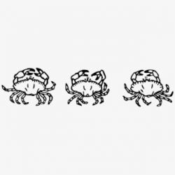 Crustacean Clipart Happy Crab - Crabs , Transparent Cartoon ...