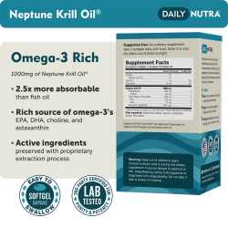 Neptune Krill Oil (NKO®) 1000mg