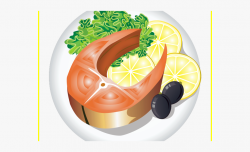 Seafood Clipart Steam Fish - Fish Food Clipart #1424718 ...