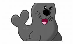 Sea Lion Clipart Head - Sea Animals Vocabulary Seal {#738674 ...