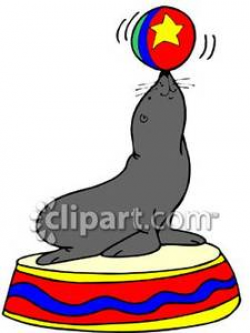 Circus Seal Clipart | Free download best Circus Seal Clipart ...