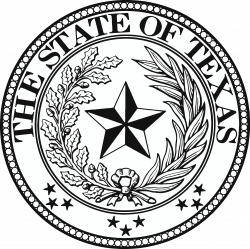 Texas State Seal Coloring Page - Democraciaejustica
