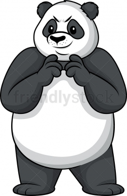 Evil Panda Plotting | Cartoons vector in 2019 | Cartoon ...
