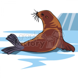 Seal clipart. Royalty-free clipart # 129208