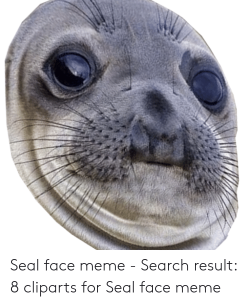 Seal Face Meme - Search Result 8 Cliparts for Seal Face Meme ...
