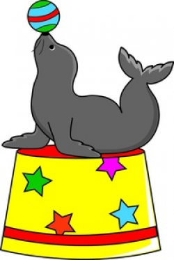 Free Free Trained Seal Clip Art Image 0515-1006-2505-3918 ...