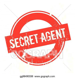 Vector Stock - Secret agent rubber stamp. Clipart ...