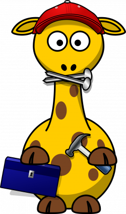 Clipart - Giraffe Craftsmen