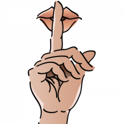 Shhh finger clipart images gallery for free download ...