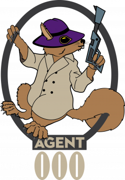 Agent 000 – Secret Squirrel | Shawn Hall Design
