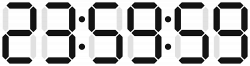 File:Digital clock display 235959.svg - Wikimedia Commons