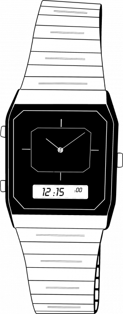 28+ Collection of Digital Wrist Watch Clipart | High quality, free ...