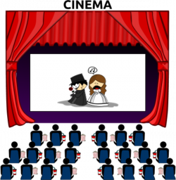 Free Watching Movie Cliparts, Download Free Clip Art, Free Clip Art ...
