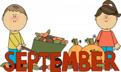 September Clip Art - September Images - Month of September Clip Art