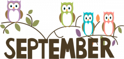 Free Month Clip Art | September Owls Clip Art Image - the word ...