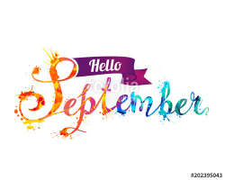 Hello September Clipart Free - Free Printable Calendar ...