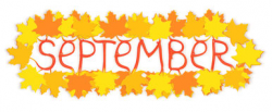 September Word Clipart | Free download best September Word ...