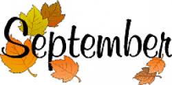 September Clipart Images | Free download best September ...