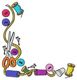 Sewing Thread Clip Art Craft Clipart Crafting Supplies ...