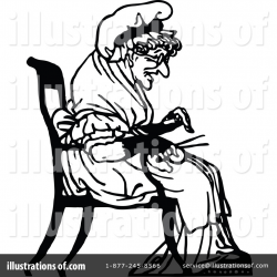 Old Woman Clipart #1145781 - Illustration by Prawny Vintage