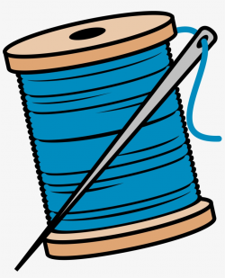 Needle And Thread - Sewing Needle And Thread Clipart - Free ...