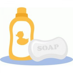 Silhouette Design Store - View Design #54653: bath soap and ...