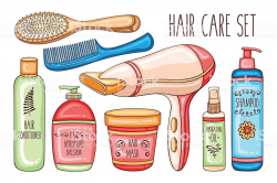 Download hair products clipart Comb Hair Care Clip art ...