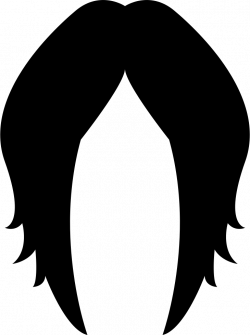 Female Hairstyle Wig Svg Png Icon Free Download (#59306 ...