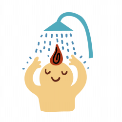 Shower Bathing Shampoo Clip art - Cartoon villain bath 624*625 ...