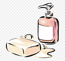 Soap Clip Art Free Black And - Soap Clipart - Png Download ...