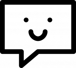 Dialogue Happy Svg Png Icon Free Download (#80432) - OnlineWebFonts.COM