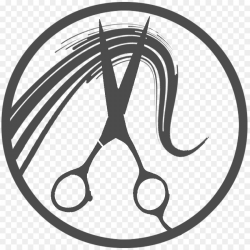Hair Logo clipart - Scissors, Hair, Circle, transparent clip art