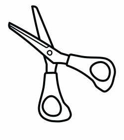 Shears Drawing Bad - Clip Art Of Scissors, Transparent Png ...