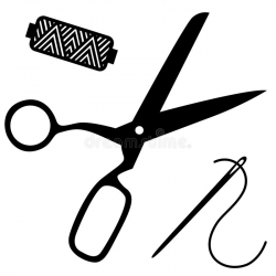 Download sewing scissors silhouette clipart Hand-Sewing ...