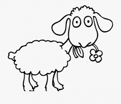 Sheep Clipart Coloring Page - Sheep To Color Clipart #63463 ...
