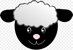 Cartoon Sheep clipart - Sheep, White, Face, transparent clip art